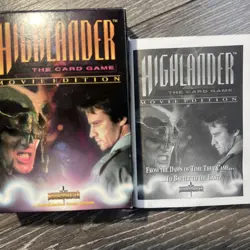 Highlander the Card Game MOVIE EDITION starter Deck BOX - new - Image 1