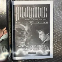 Highlander the Card Game MOVIE EDITION starter Deck BOX - new - Image 3