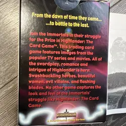 Highlander the Card Game MOVIE EDITION starter Deck BOX - new - Image 4