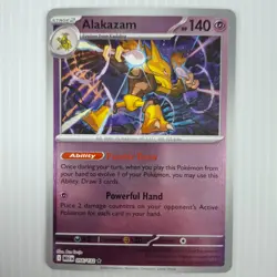Alakazam 56/132 Holo Rare XY Base Set Pokemon Card Near Mint - Image 1