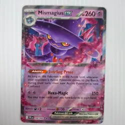 Mismagius ex 36/94 Double Rare Reverse Holo Phantasmal Flames Pokemon Card NM - Image 1