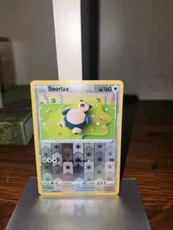 Snorlax 109/159 NM Reverse Holo Asako Ito Crocheted Collectable Art Pokemon Card - Image 1