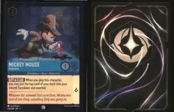 Mickey Mouse - Detective 8 Promo Disney Lorcana Promo Cards Lorcana Cold Foil NM - Image 3
