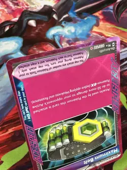 Pokemon Maximum Belt 117/131 Prismatic Evolutions ACE SPEC Ultra Rare Holo Card - Image 3
