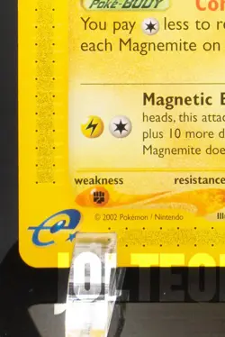 Pokemon TCG Card - Magnemite 91/147 Aquapolis Common Vintage E-Reader - Image 4