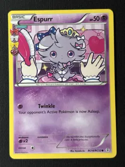 Pokemon Espurr RC14/RC32 Generations Radiant Collection TCG Card (LP) - Image 3