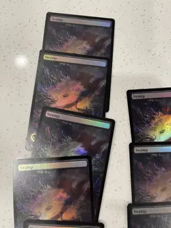 MTG Tarkir Dragonstorm Land 11 Card Lot All Foils - Image 5