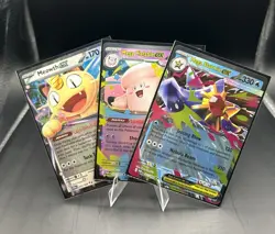 Pokemon TCG Perfect Order EX Card slot Meowth Mega Clefable Mega Starmie - Image 1