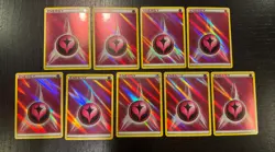 2013 Pokemon XY Base Set Fairy Energy Reverse Holo Rare Energy Card Lot Of 9 - Image 1