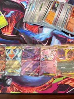 🔥 Phantasmal Flames 100% Complete Master Base Set 178 Cards w EX & Reverse Holo - Image 3