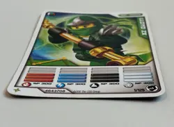 LEGO Ninjago TCG LLOYD ZX Non Holo Character Card #1/125 2012 - Image 2