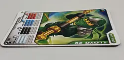 LEGO Ninjago TCG LLOYD ZX Non Holo Character Card #1/125 2012 - Image 3