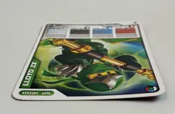 LEGO Ninjago TCG LLOYD ZX Non Holo Character Card #1/125 2012 - Image 4