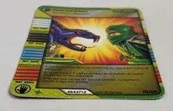 LEGO Ninjago TCG Opposition 115/125 Holo Foil Card 2012 Snake vs Ninja - Image 2