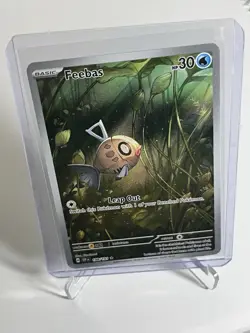 Feebas Rare Holo Illustration Card 198/191 Sv08: Surging Sparks NM Condition - Image 1