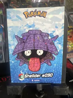 Shellder #90 - Cracked Ice Holo - Crystal Collection 2024 - Pokemon Card - Image 1