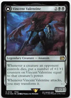 Vincent Valentine *Foil* FIN 125 NM - Image 1