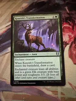 Kenrith's Transformation 128 Commander: Wilds of Eldraine MTG NM - Image 1