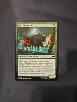 Zoo Escapees, English Magic the Gathering MTG Teenage Mutant Ninja Tu - Image 1