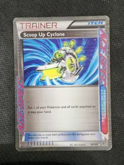 SCOOP UP CYCLONE - 95/101 - PLASMA BLAST - RARE ACE - POKEMON CARD - Image 1