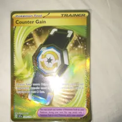 POKEMON SMP COUNTER GAIN 249/191 TRAINER HOLO ENGLISH TCG - Image 1