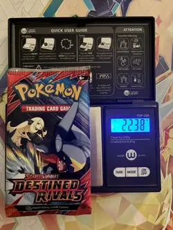 (VERY HEAVY) 22.38g Pokemon TCG Destined Rivals Booster Pack (SEALED)✅ - Image 1