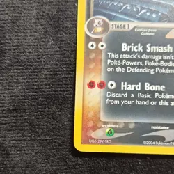 Pokemon Dark Marowak 7/109 EX Team Rocket Returns Reverse Holo Rare 70 HP 2004 - Image 4