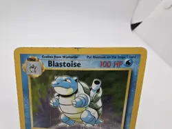 Blastoise 2/102 Base Set Holo Rare Pokemon TCG 1999 Ken Sugimori HP - Image 2