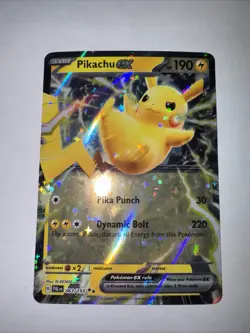 Pokemon TCG - Paldea Evolved (2023) - Pikachu ex 063/193 - Mint/NM+ - Image 1