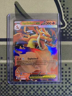 Mega Charizard Y ex 022/217 Ascended Heroes English Pokemon TCG NM - Image 3