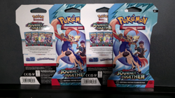 Pokemon Scarlet & Violet Journey Together Sleeved Booster- Lot of 4 Auction! - Image 1