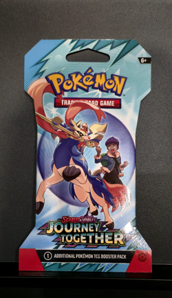 Pokemon Scarlet & Violet Journey Together Sleeved Booster- Lot of 4 Auction! - Image 2