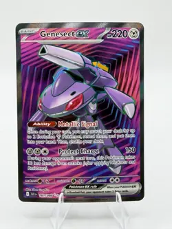 Pokemon TCG Genesect ex 161/086 Ultra Rare Scarlet & Violet Black Bolt NM - Image 1