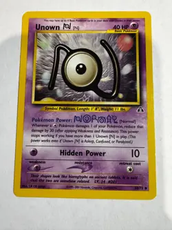 Unown Neo Discovery Pokemon TCG - Image 1