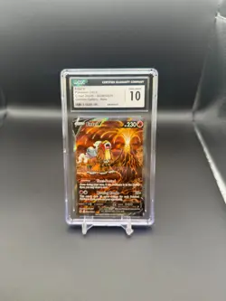CGC 10 Entei V Crown Zenith Galarian Gallery GG36/GG70 Holo Pokemon - Image 1