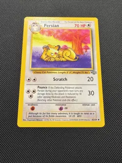 Pokemon TCG Persian 42/64 Jungle Set Uncommon Near Mint 1999 WoTC Unlimited - Image 2