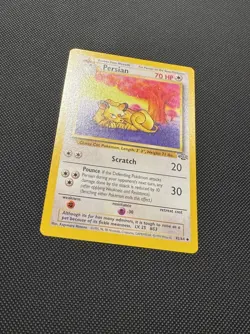 Pokemon TCG Persian 42/64 Jungle Set Uncommon Near Mint 1999 WoTC Unlimited - Image 5
