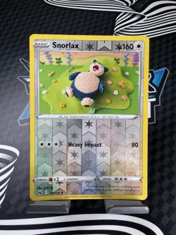 Snorlax 109/159 Crown Zenith Reverse Holo - Pokemon TCG LP - Image 1