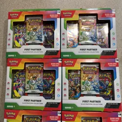 Pokemon TCG First Partner Illustration Collection Series 1 Box UNOPENED - Image 2