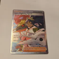 Iris's Fighting Spirit 292/217 SIR Ascended Heroes Pokemon - NM CLEAN-Fast Ship. - Image 2