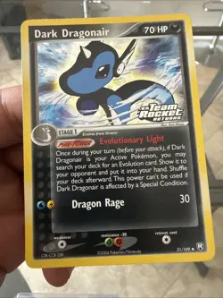 Pokemon TCG Dark Dragonair 31/109 Ex Team Rocket Returns Holo Nm/M - Image 1