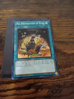 Yugioh Pre-Preparation of Rites RA01-EN055 1st Edition Secret Rare NM ENG - Image 4