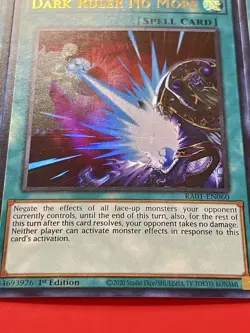 3x Dark Ruler No More | RA01-EN060 | NM | Ultra Rare | 1st Edition | YuGiOh! - Image 4