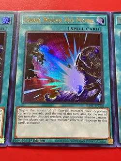 3x Dark Ruler No More | RA01-EN060 | NM | Ultra Rare | 1st Edition | YuGiOh! - Image 5