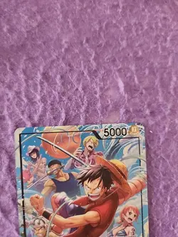 One Piece TCG Adventures On Kami's Island Monkey.D.Luffy Alt Art Leader OP15-098 - Image 2
