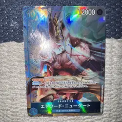 One Piece TCG Edward Newgate OP13-042 Carrying On His Will Alt Art Japanese NM - Image 1