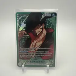 Dracule Mihawk OP14-020 (L) Alt Art One Piece TCG: The Azure Sea's Seven MINT - Image 1