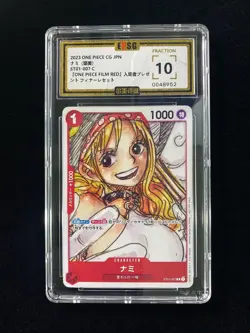 2023 One Piece Japanese Film Red ST01-007 C Nami EPSG Fraction 10 11a - Image 1