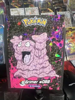 Grimer #88 - Cracked Ice Holo - Crystal Collection 2024 - Pokemon Card - Image 1