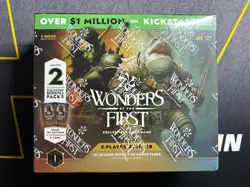 WONDERS OF THE 1ST TCG 2 Player Starter Pack 1st Ed Sealed 2 Kickstarter Packs - Image 1